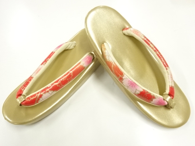 JAPANESE KIMONO / JAPANESE-STYLE ZORI (SIZE M)